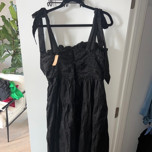 Black Midi Dress - Picture 6 of 8